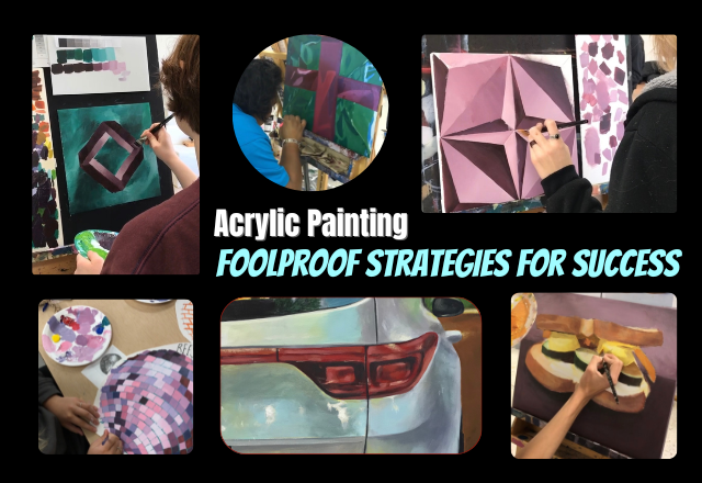 Acrylic painting: Everything you need to know to get started