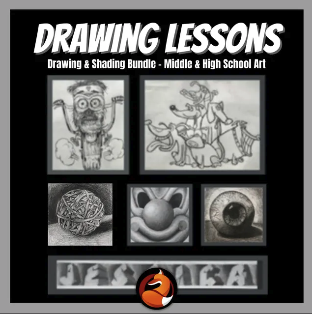 Distance Learning Shading Lessons - THAT ART TEACHER