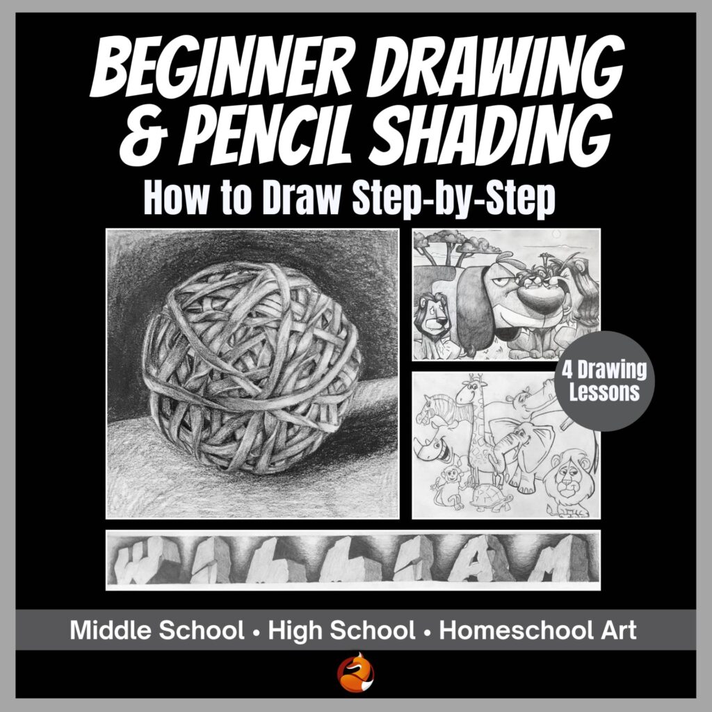 Beginner Drawing & Pencing Shading