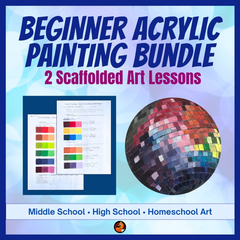 Beginner Acrylic Painting Bundle