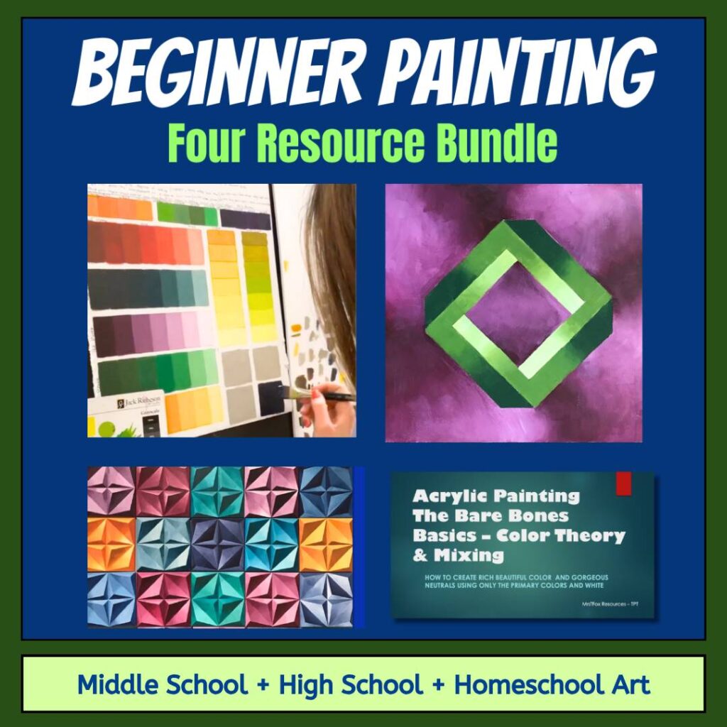 Beginner Painting - Four Resource Bundle